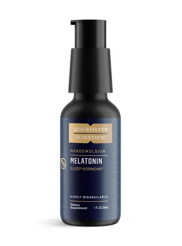 Quicksilver Scientific Melatonin Nanoemulsified 4mg Professional Dose 1.0 fl oz