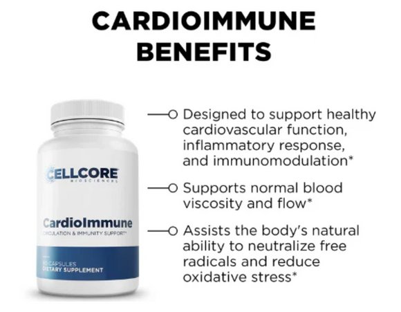 Cellcore CardioImmune Benefits