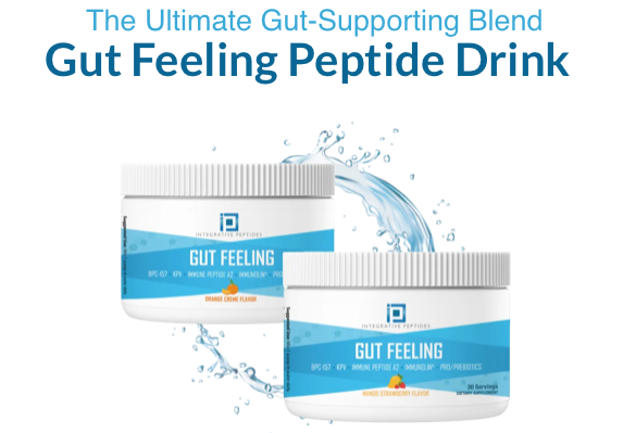 Integrative Peptides Gut Feeling Gut Supporting Drink Blend