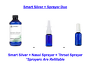 DesBio Smart Silver Liquid 8 fl oz + Nasal and Throat Sprayer
