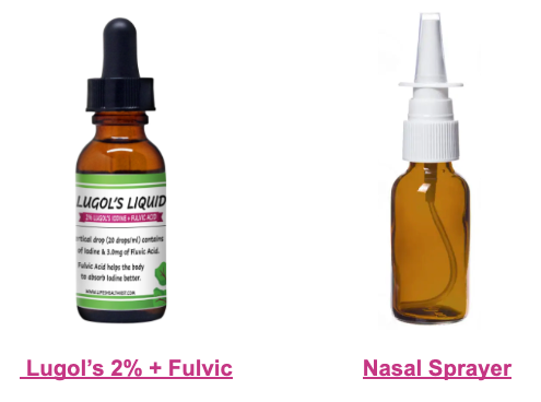 Life's Healthiest Iodine LUGOL'S LIQUID Iodine (2%, 5%, and Transdermal Roll On)