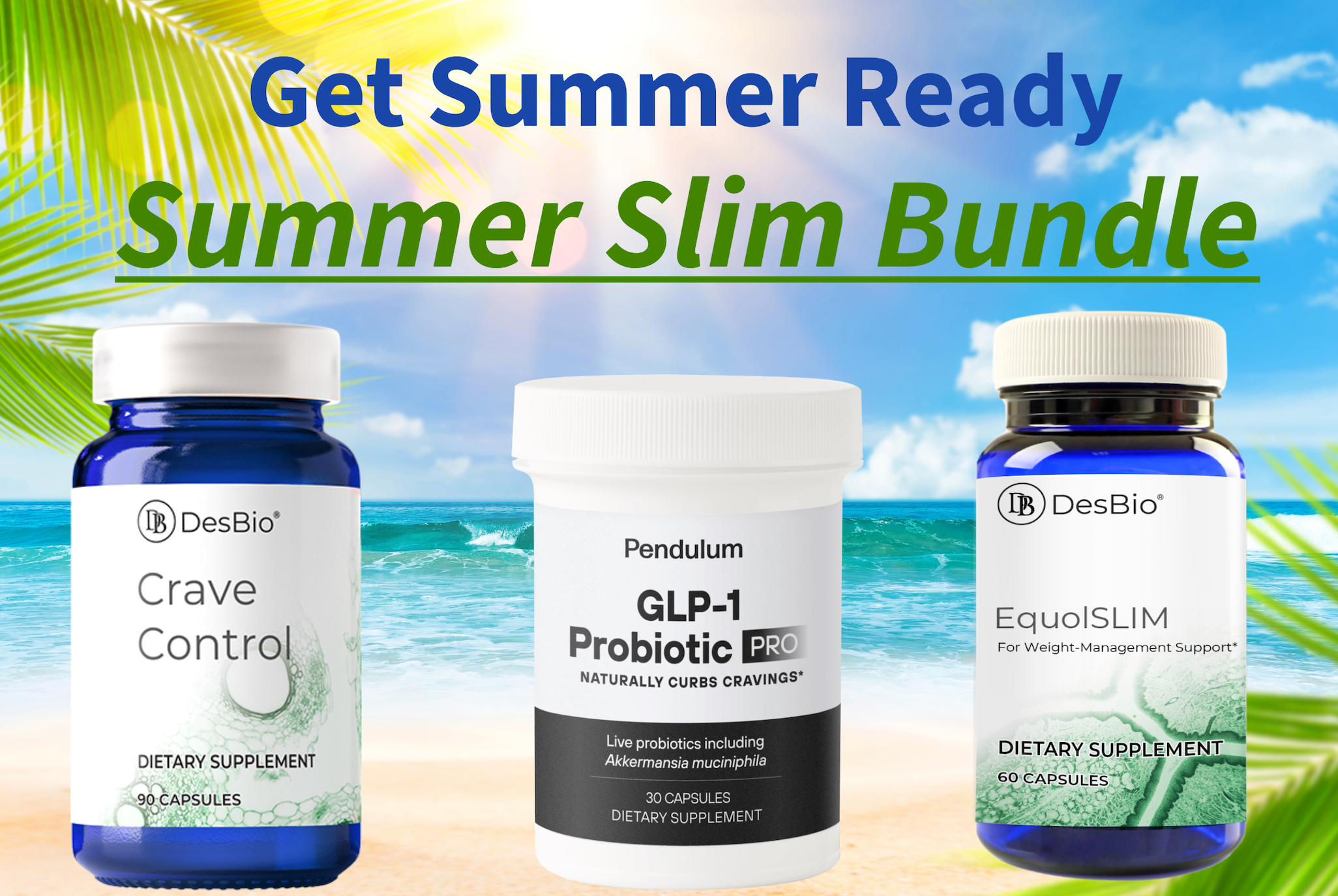 Get Summer Ready SUMMER SLIM BUNDLE Healthy Weight Loss 3 Product Bundle