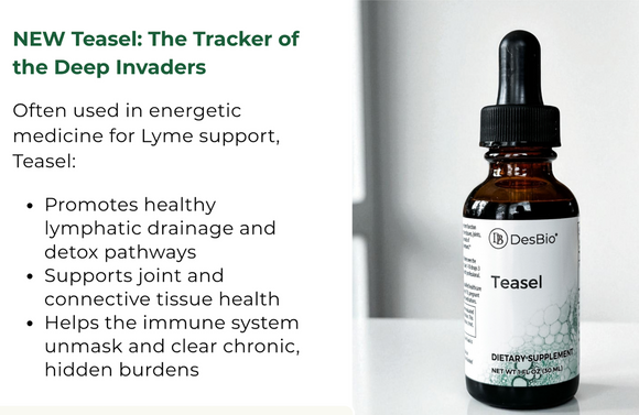 DesBio Herbal Allies For Immune Support and Hidden Infections (Cat's Claw, Teasel, Vitamin D3/K2)