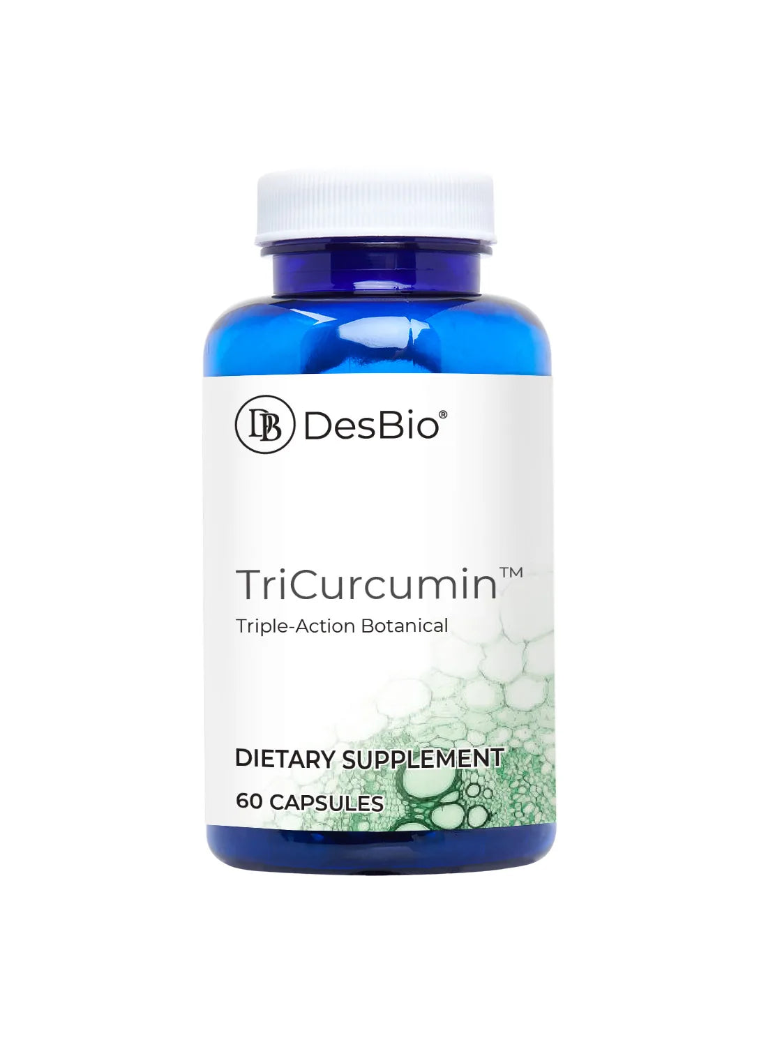 DesBio TriCurcumin Triple Action Botanical 60 capsules