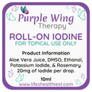 Purple Wing Therapy Dr. Lugol's Transdermal Iodine Roll-On 10ml-2