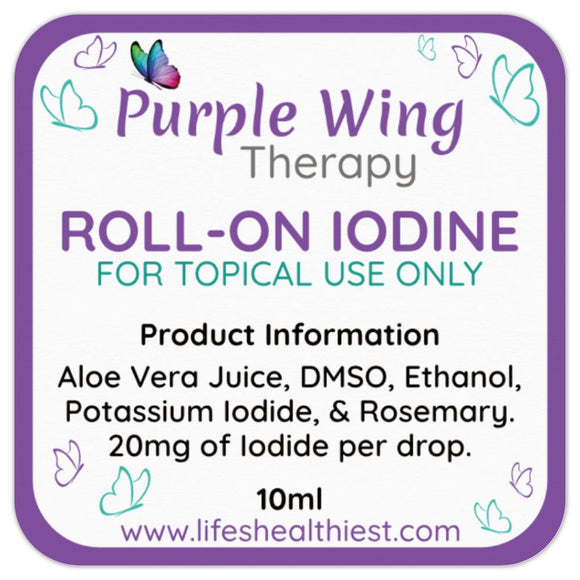 Purple Wing Therapy Dr. Lugol's Transdermal Iodine Roll-On 10ml