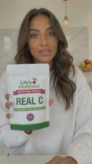 LIfe's Healthiest REAL VITAMIN C Whole Food Nutritional Therapy - (Powder and Capsules)-2