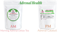 Life's Healthiest ADRENAL CATALYST Nutritional Therapy & Morning Adrenal Detox Tea