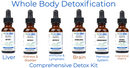 DesBio Comprehensive Homeopathic Detox Kit 6 Products