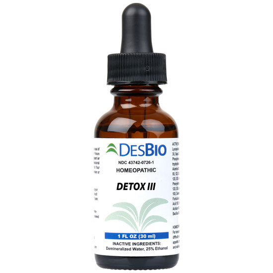 DesBio Detox III 1.0 fl oz