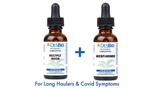 DesBio Vaccine Toxicity Relief:  All Vaccines. Plus, Covid Long Haulers Recovery & Newly Diagnosed Covid Cases