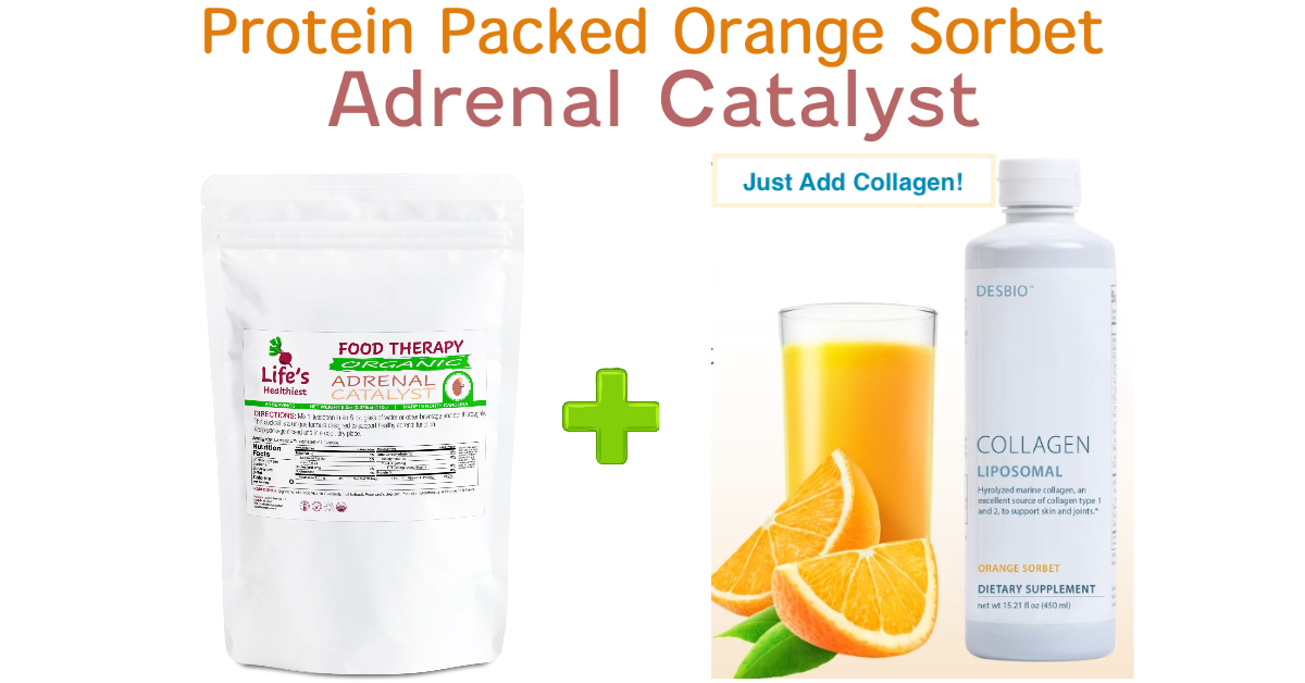 Life's Healthiest ADRENAL CATALYST Nutritional Therapy & Morning Adrenal Detox Tea - 0