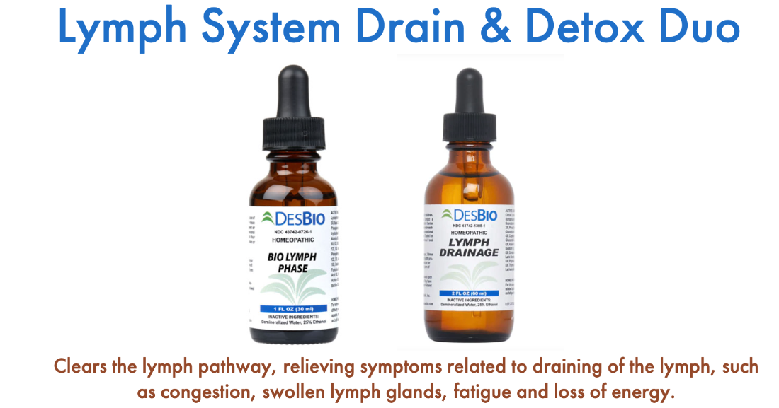 DesBio Lymph System Drain & Detox Duo