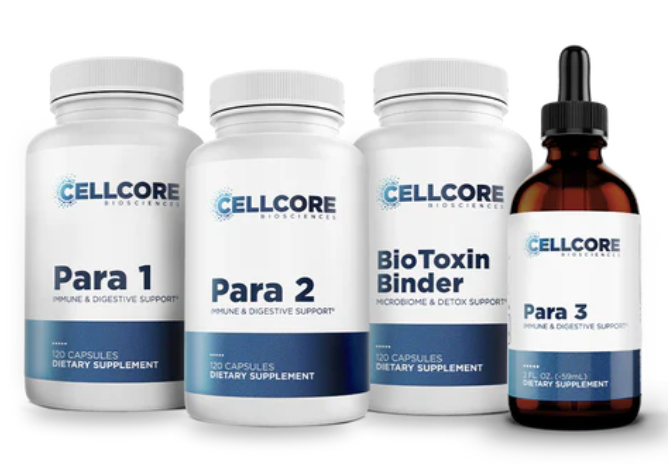 CellCore Para Kit [Parasite Cleansing] 4 Product Bundle