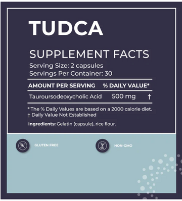 BodyBio TUDCA (Cleanest Tudca On The Market!) 60 capsules - 0