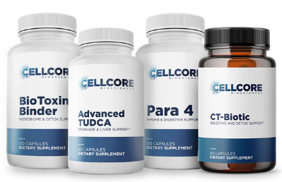 CellCore Stomach Support Kit 4 Product Bundle