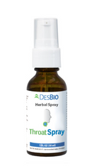 DesBio Throat Spray Herbal 1 fl oz