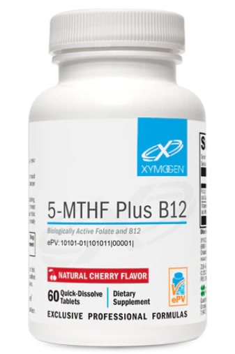 Xymogen 5-MTHF Plus B12