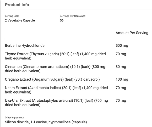 Vita Aid Professional Therapeutics MicroCidin (Anti-Microbial, Anti-Viral, Anti-Candida, Anti-Parasitic, Anti-Fungi)