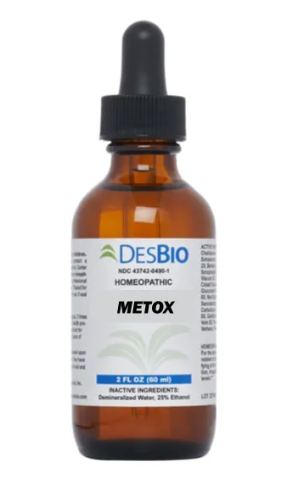 DesBio Metox 2.0 fl oz (Heavy Metal Removal)