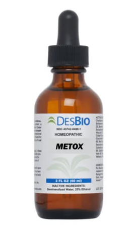 DesBio Metox 2.0 fl oz (Heavy Metal Removal)